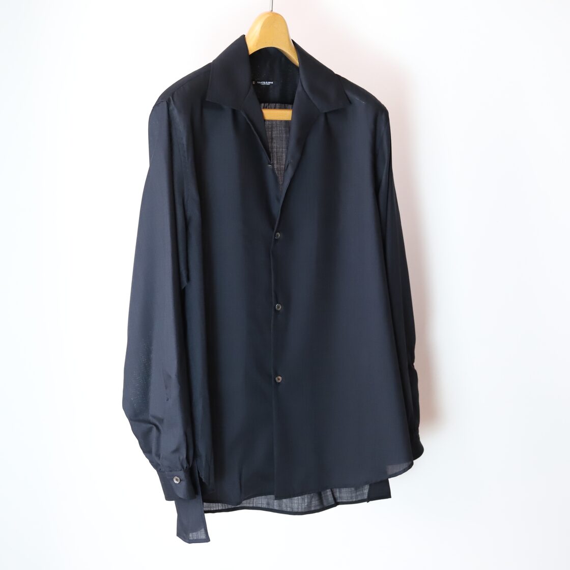 MAATEE&SONS / ITALIAN COLLAR SHIRTS “H WOOL” | PAY ID