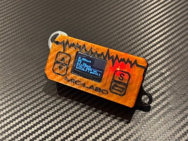 mic-Labo× E.D.M】 SPEED FREAK ミニ四駆用小型速度チェッカー | E.D.M
