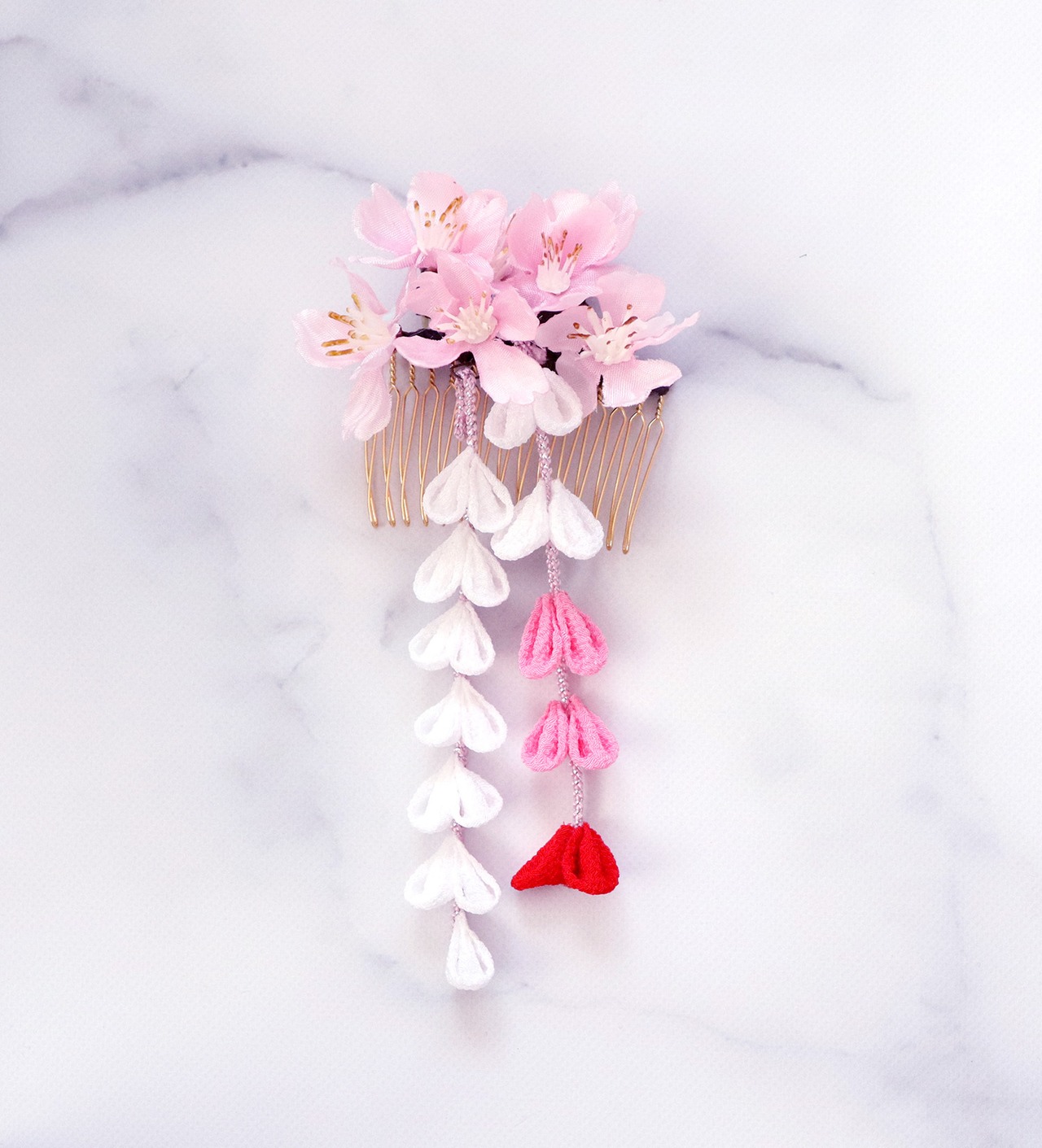 桜をまとう＜桜の髪かざり＞彩・IRODORI