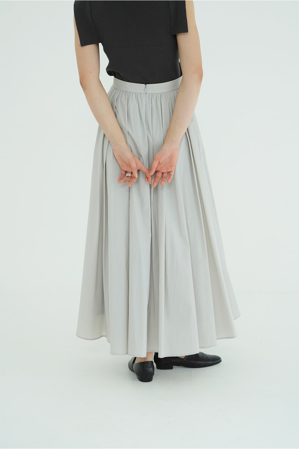 CLANE VOLUME FLARE AIRY SKIRT | FLICKA ASHIYA