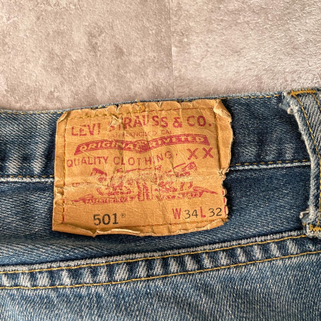 W34 L32】 トルコ製 europe levi's リーバイス 501 | ib2