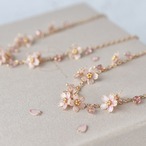 【春限定】咲き零れる小桜 | Cherry Blossom Necklace