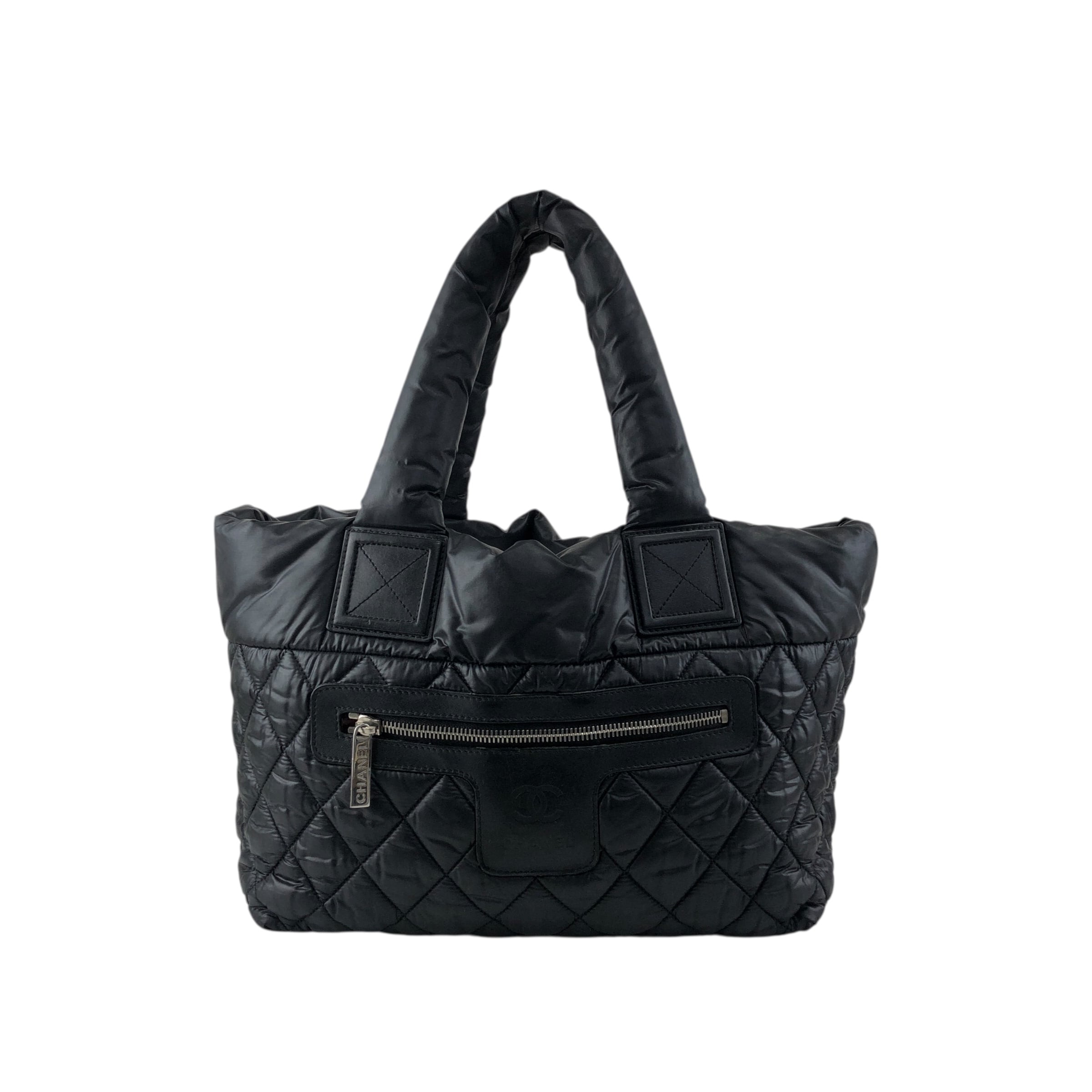 CHANEL シャネル コココクーン トートバッグ ブラック ナイロン