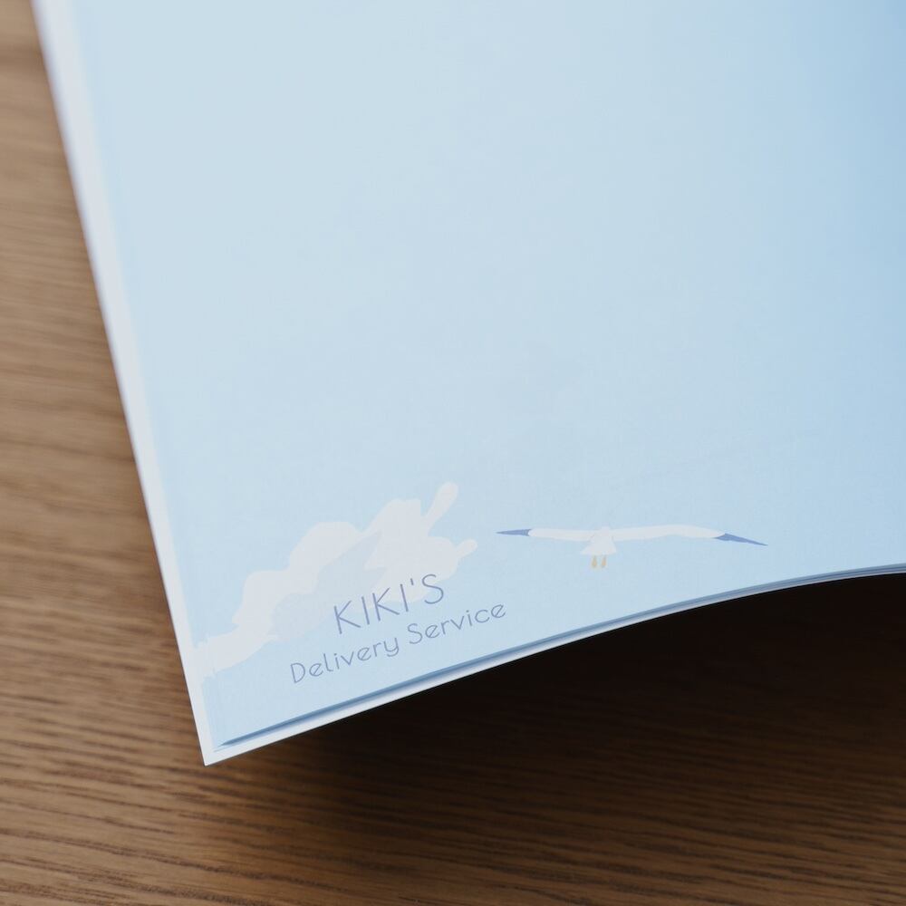 魔女の宅急便 B5ノート 空飛ぶキキ（2499） | すすのこ商店｜ジブリ