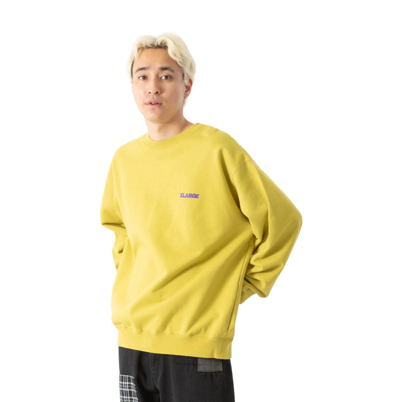 【XLARGE】STANDARD LOGO CREWNECK SWEATSHIRT【エクストララージ】