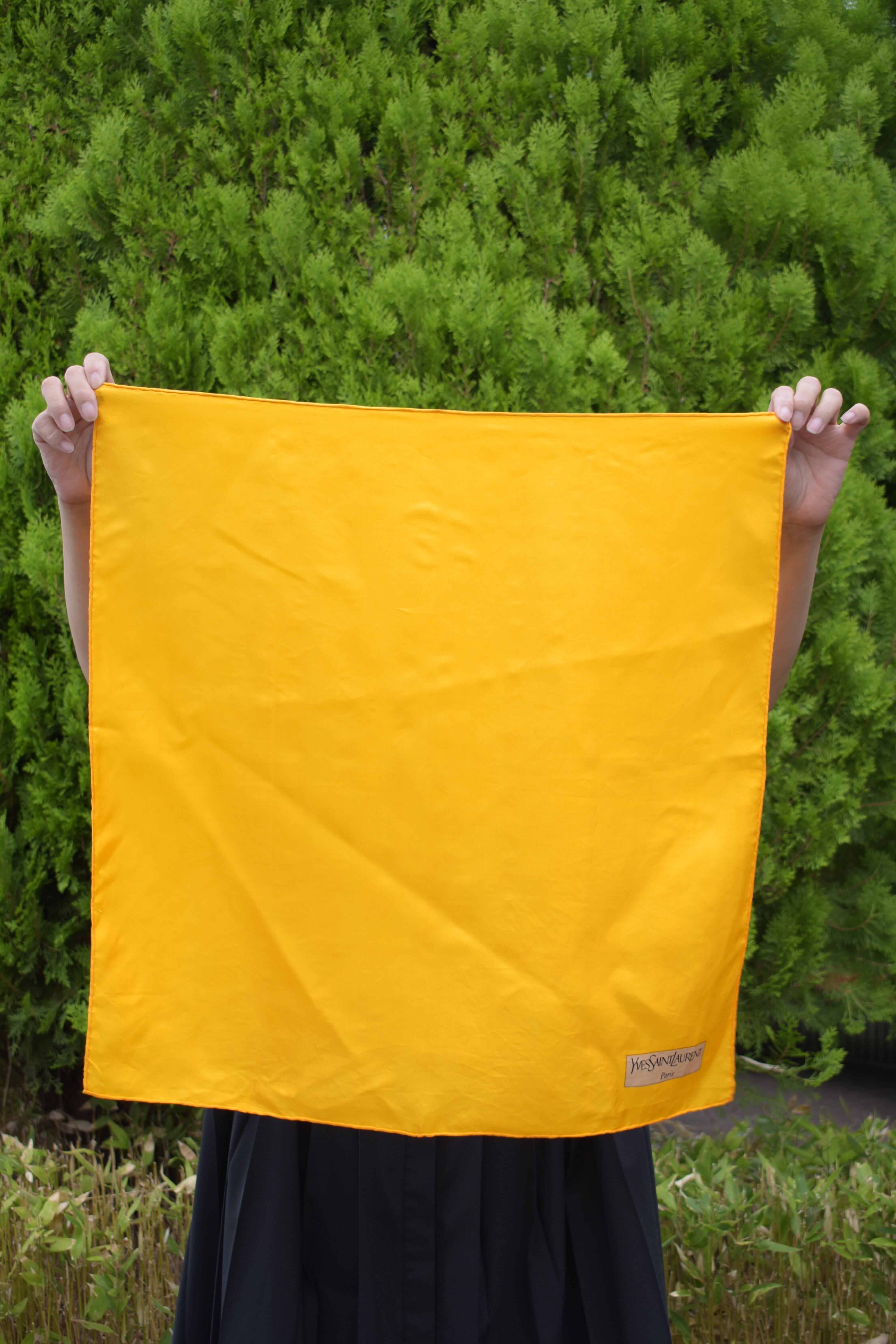 Yellow scarf