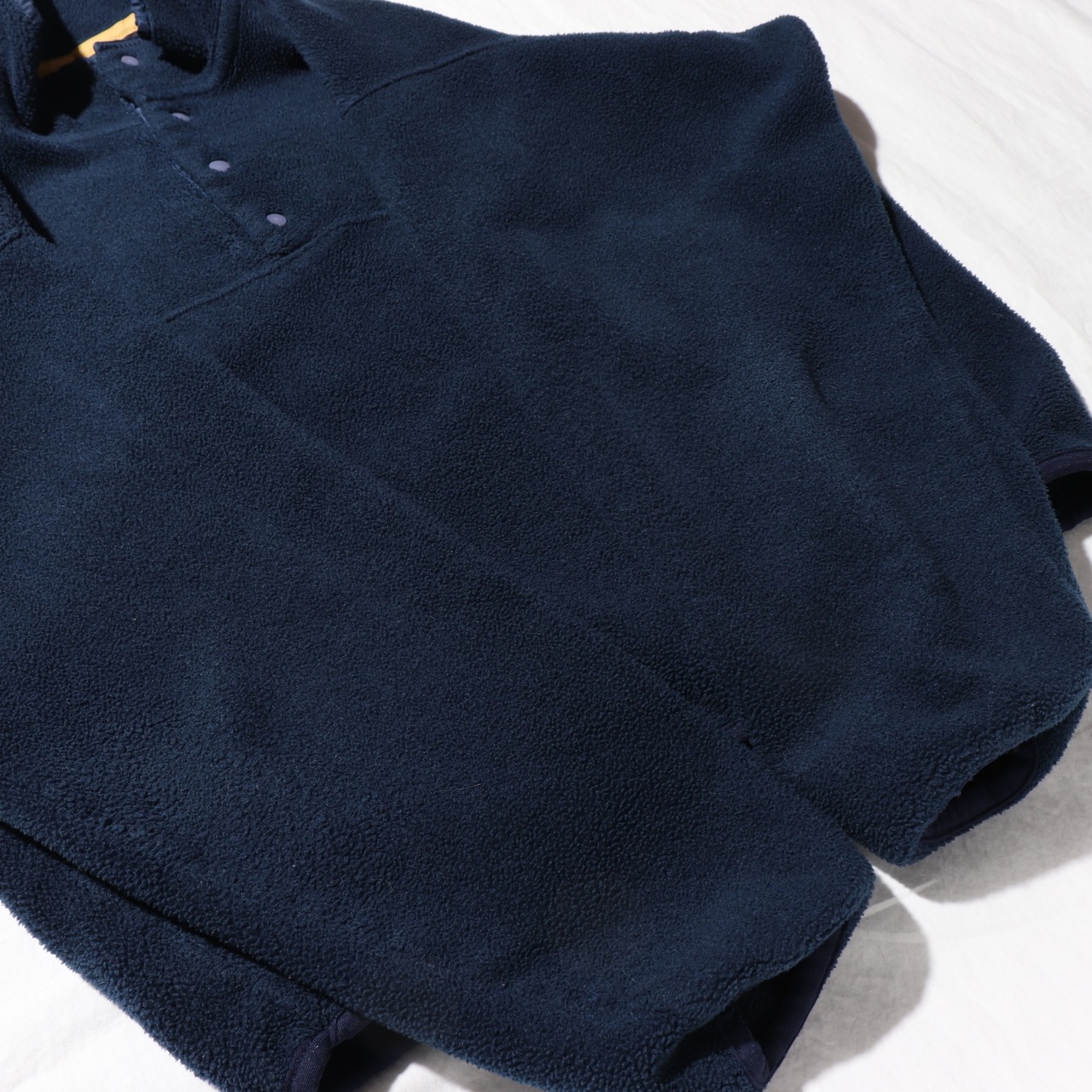 美品 M ロゴ無し珍品 ポルトガル製 ネイビー Snap-T Patagonia パタゴニア シンチラ Synchilla スナップT