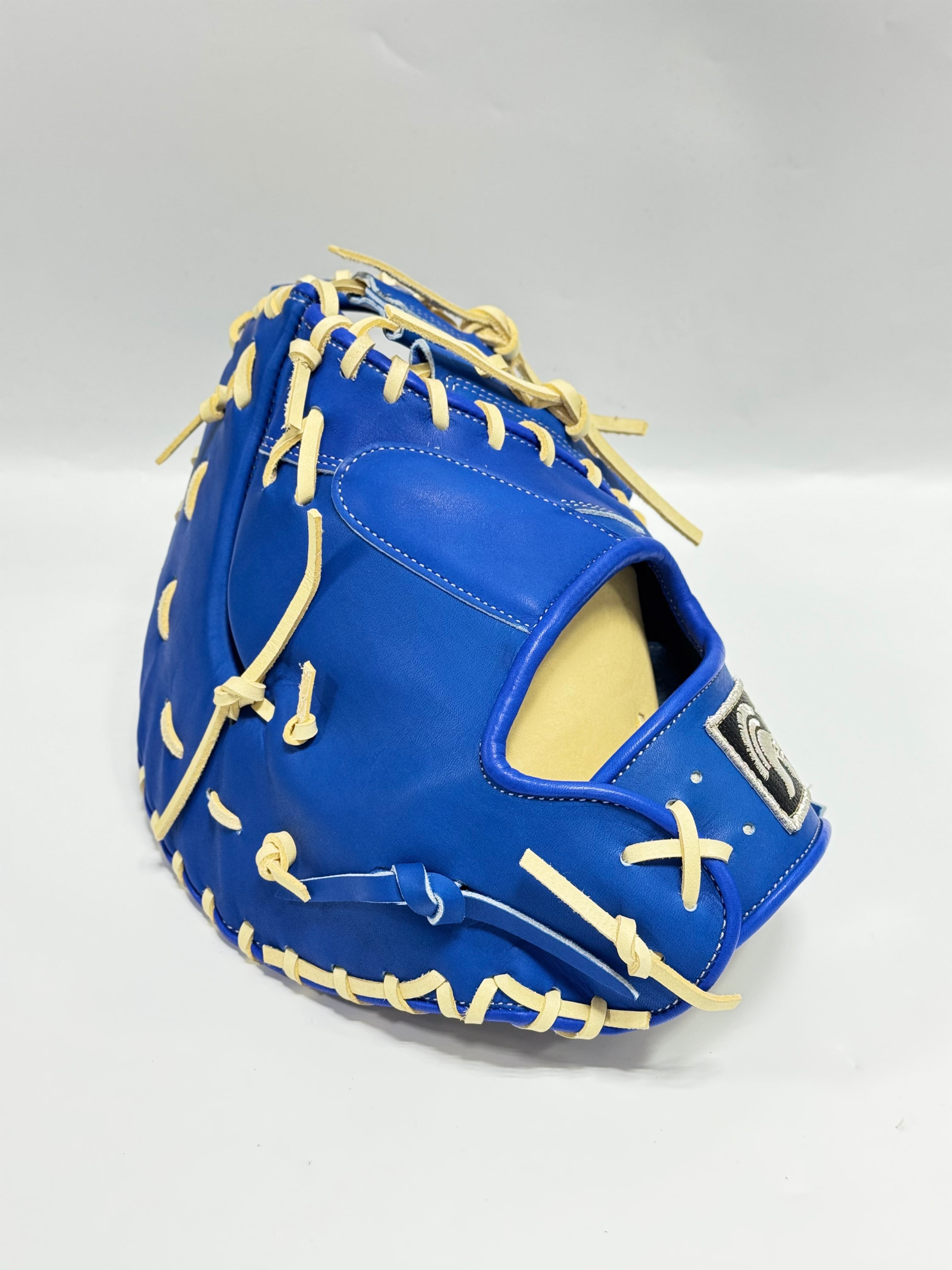 helmｰヘルム 軟式仕様ミット 限定キャッチャーミット ロイヤルブルー