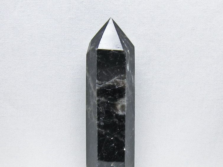 黒水晶 ポイント モリオン 六角柱 置物 一点物 152-4363 | 天然石
