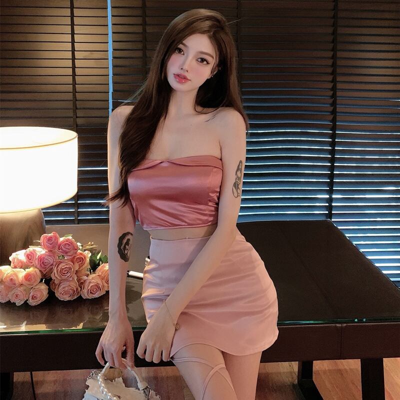 レディースサマートップス ショートハイウェストウェストショーツ スカート 大人ガーリー スウィート キュート カジュアル 夏物 ブルマー ドラファッションホール14522282305