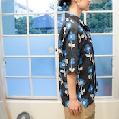 山旅×HAREKI/Flower shirt