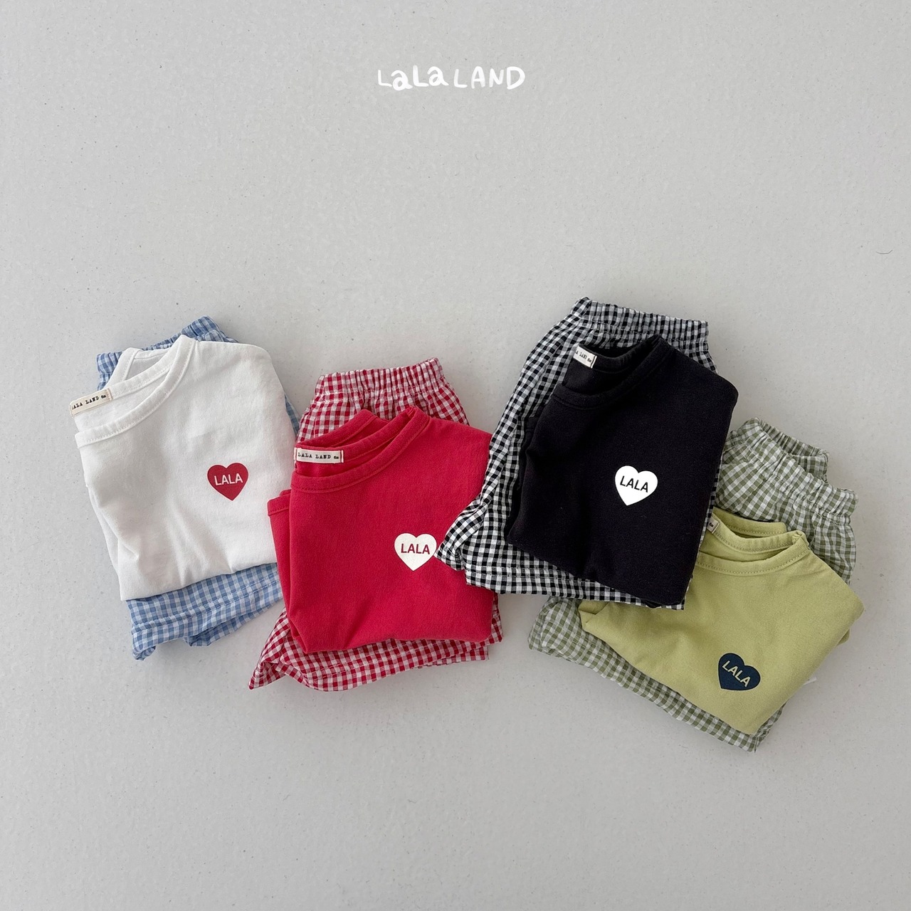 【取寄/韓国直送】LALALAND 26/SM （Baby）ハートラッパTシャツ｜夏服｜韓国子供服
