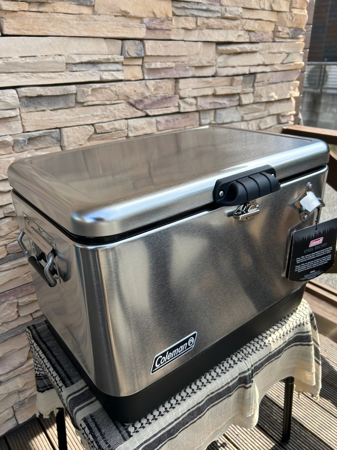 Colemanコールマン】54QTステンレススチールベルト(R)クーラー