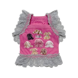 予約【RIRIBUBU】BUNNY FRILL TOP