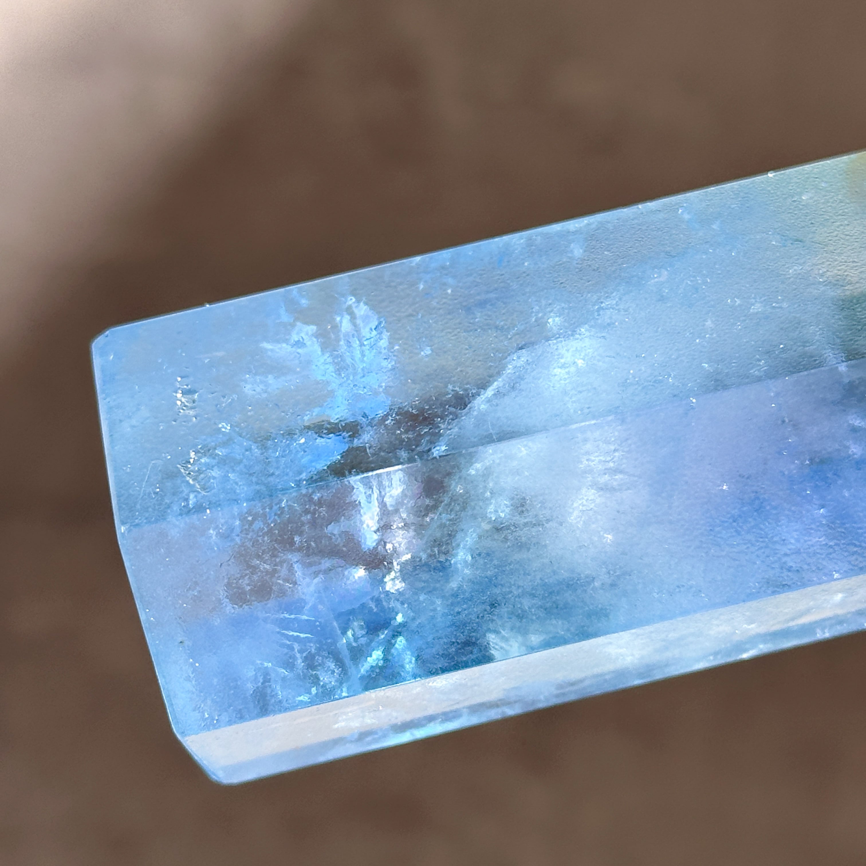 ブルーオーラクォーツ タワー22✧ Blue Aura Quartz ✧天然石・鉱物