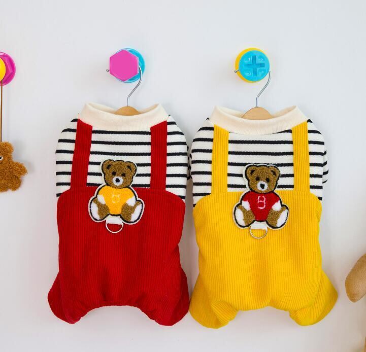 《予約》№2101761 重ね着ボーダーロンパース