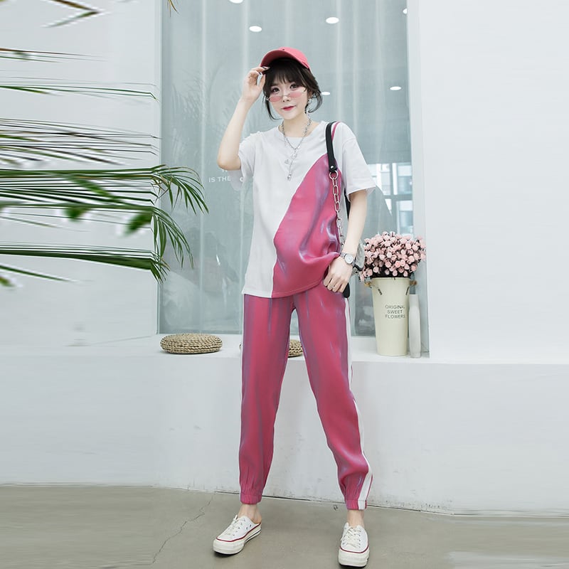 スプリングサマーカジュアルスリム 大きめサイズ 春物 夏物 ミックスインファッション33419440011