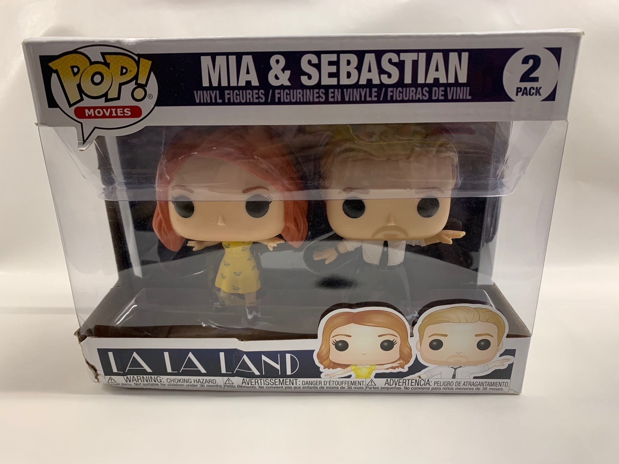 ファンコ POP! ラ・ラ・ランド ミア ＆ セバスチャン 2パック 開封品 