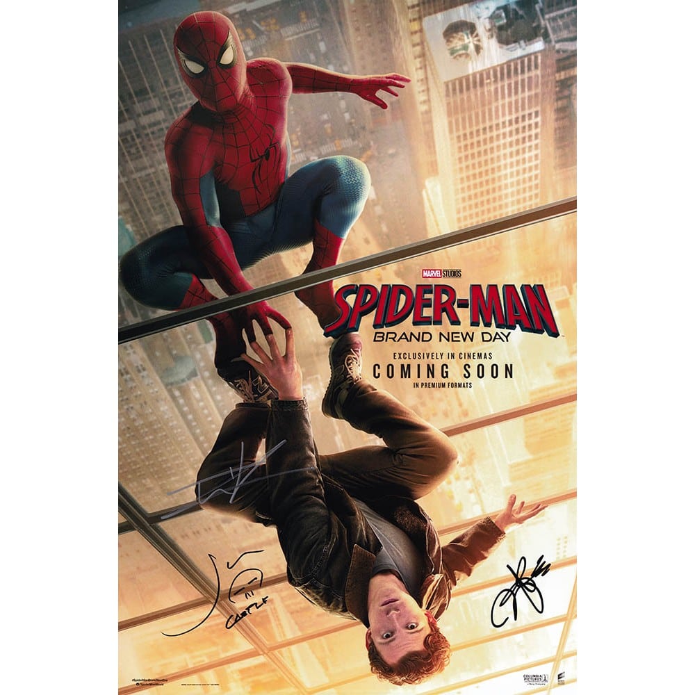 SPIDER MAN HOMECOMING(スパイダーマン／ホームカミング) 【直筆サイン