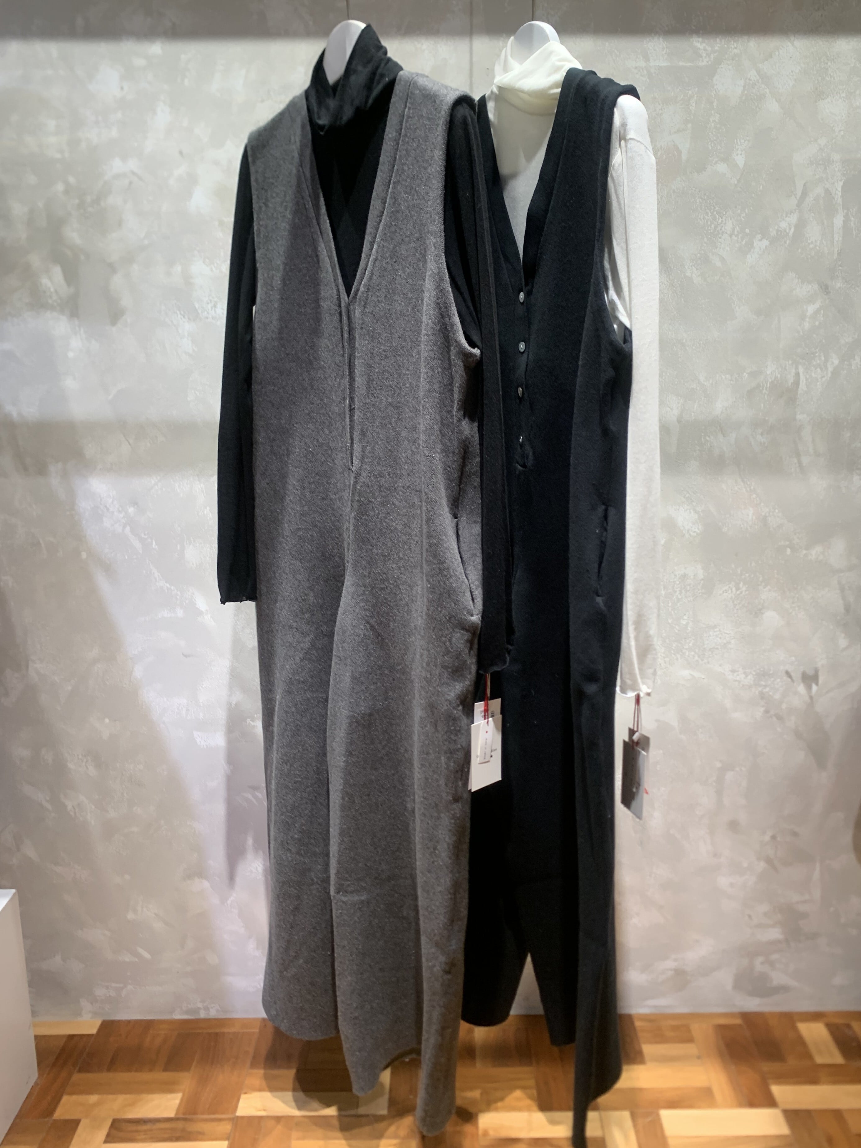 anuke】Knit Polo Onepiece | LASHIC