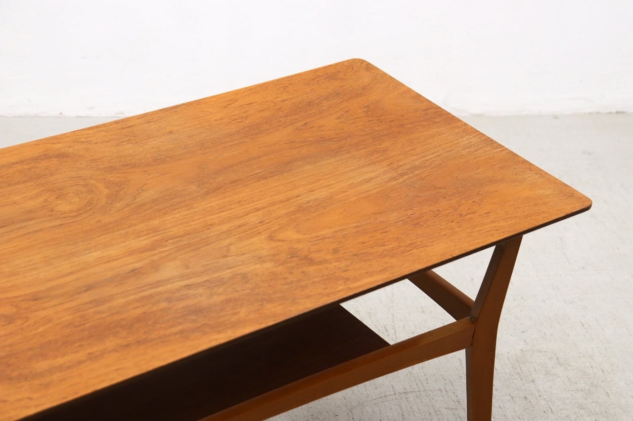 沼津店】北欧 デンマーク ヴィンテージ チーク材 センターテーブル