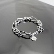 GODSIZE® FIGARO CHAIN BRACELET / ゴッドサイズ® フィガロチェーンブレスレット
