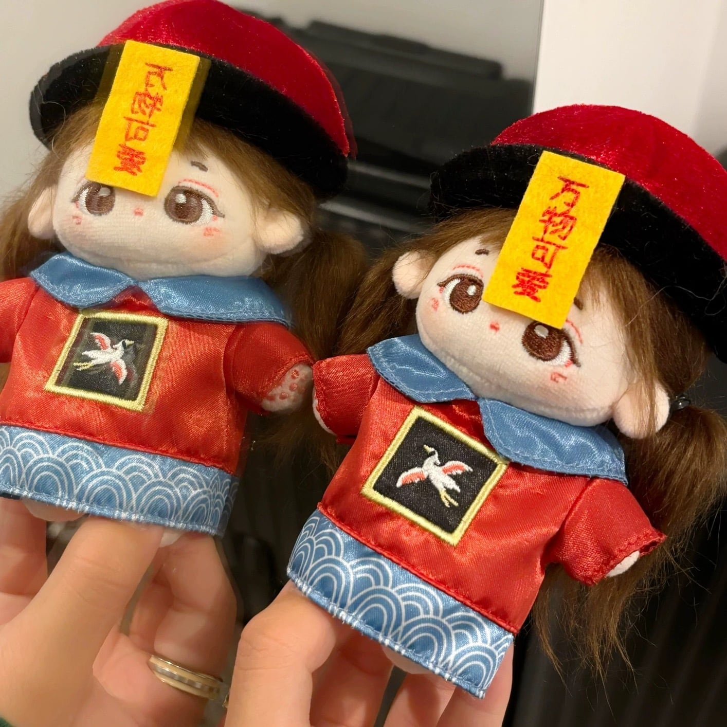 10cmぬい服】キョンシーコーデ 棉花娃娃 labubu用お洋服｜fuji berry