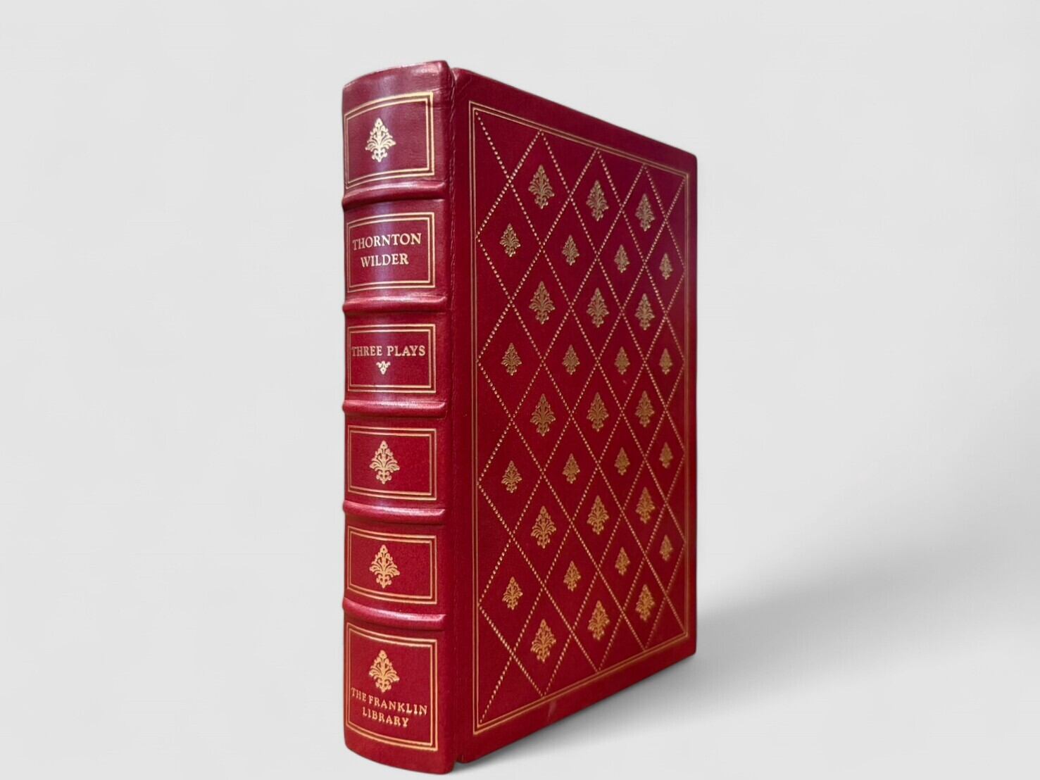 【SL764】【THE FRANKLIN LIBRARY】【LIMITED EDITION】Three Plays, Illustrated by Dick Brown (1979) /Thornton Wilder