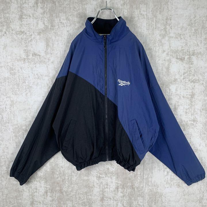 90s 　Reebok リーボック　マルチカラー　ナイロンジャケット