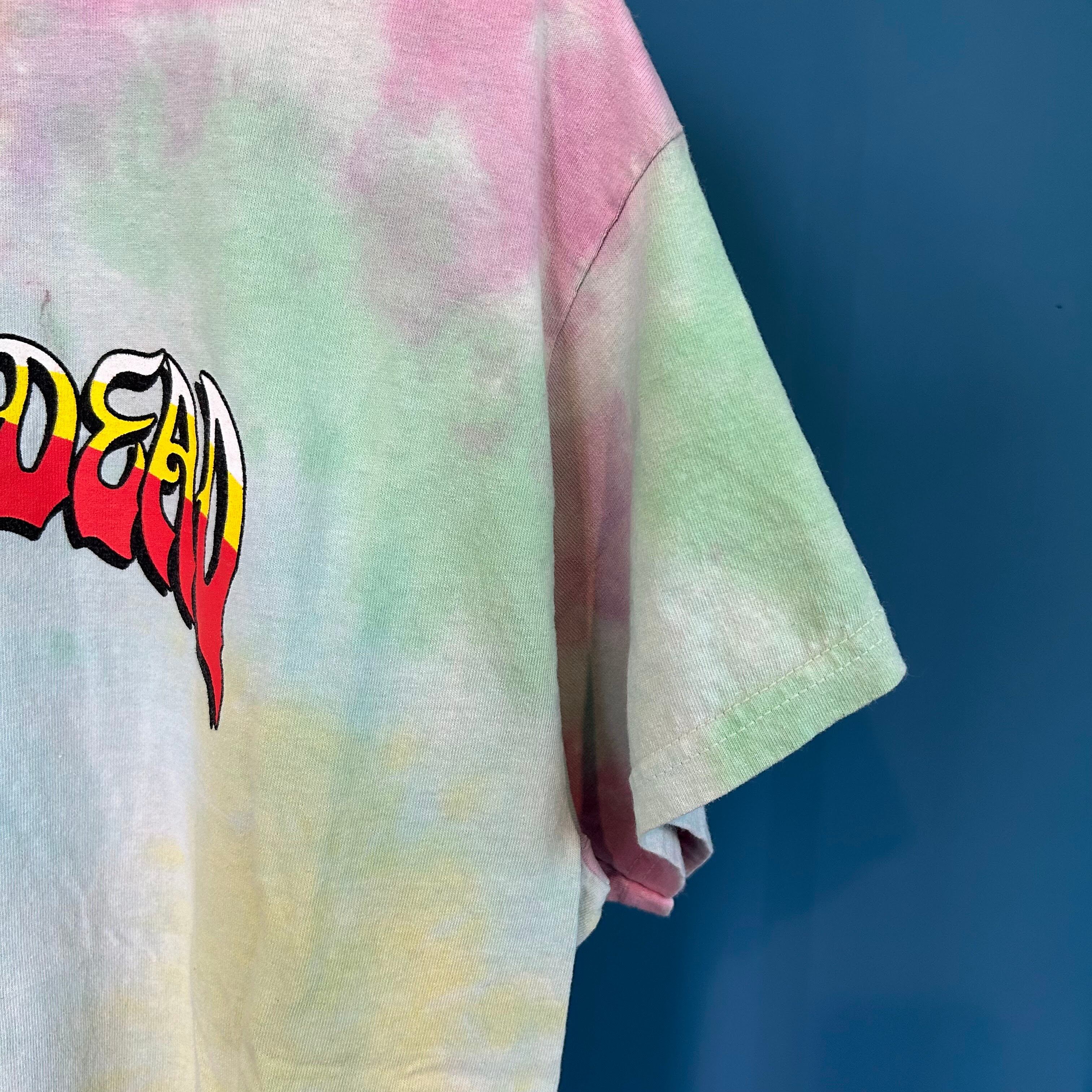 90s GRATEFUL DEAD デッドベア タイダイ ロンT バンT 90's～ Grateful Dead/グレイトフル・デッド 