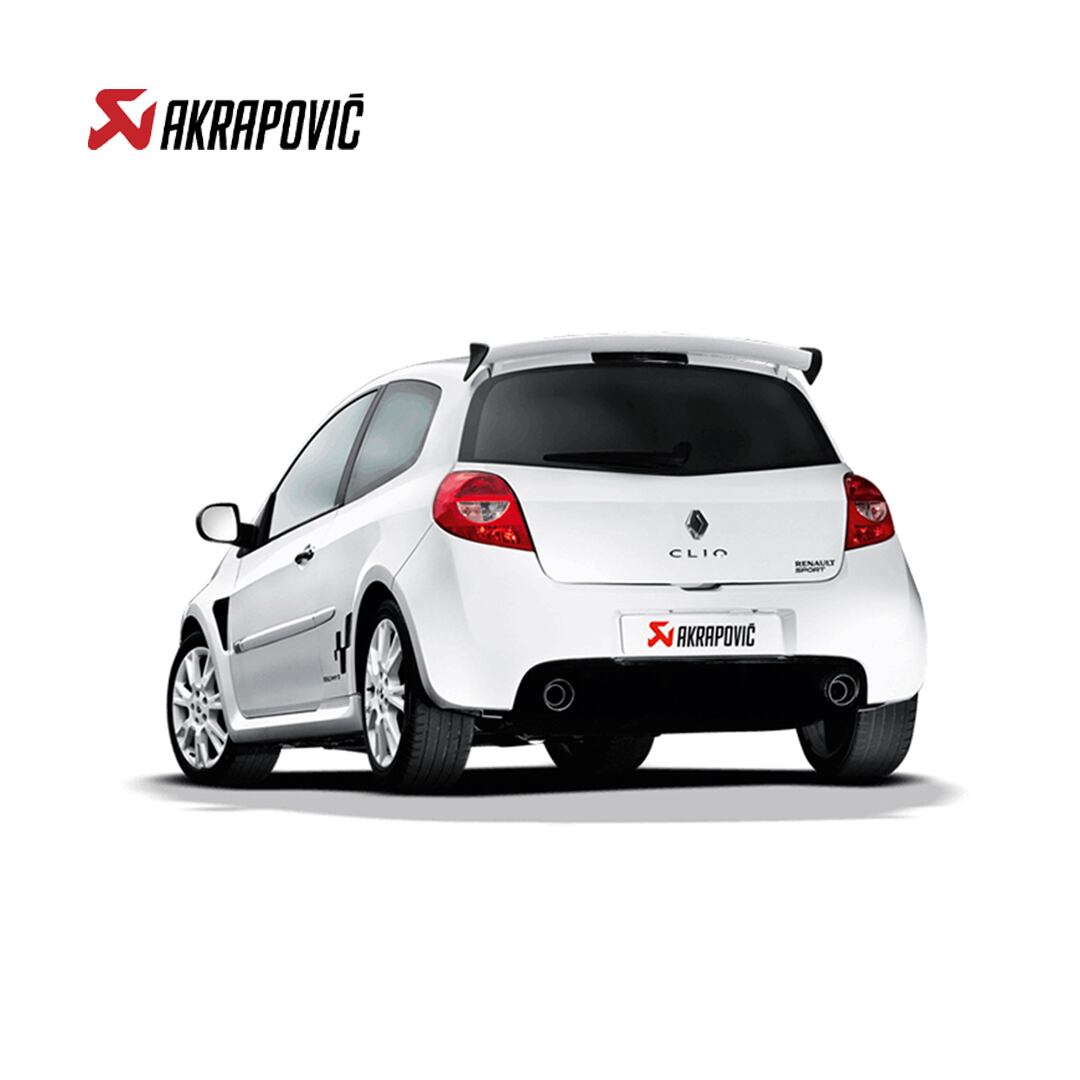 AKRAPOVIC RENAULT / ルノー Clio III RS 200 Evolution Link pipe set (SS)