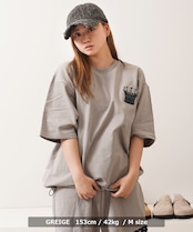 ◆クラウン サガラ刺繍 スウェットTシャツ◆ng-66225