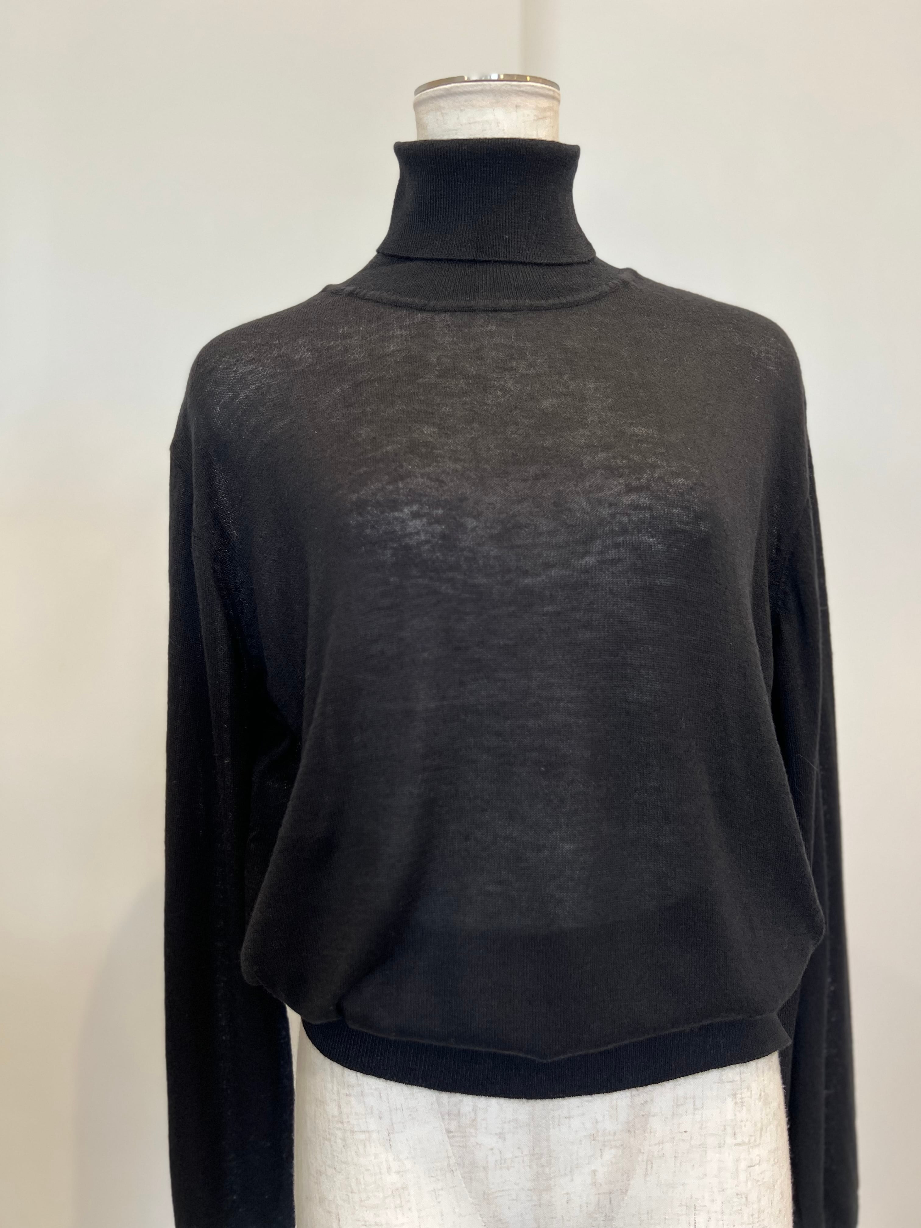 【DONA MARIE】シルク混タートルハイゲージニット　951019