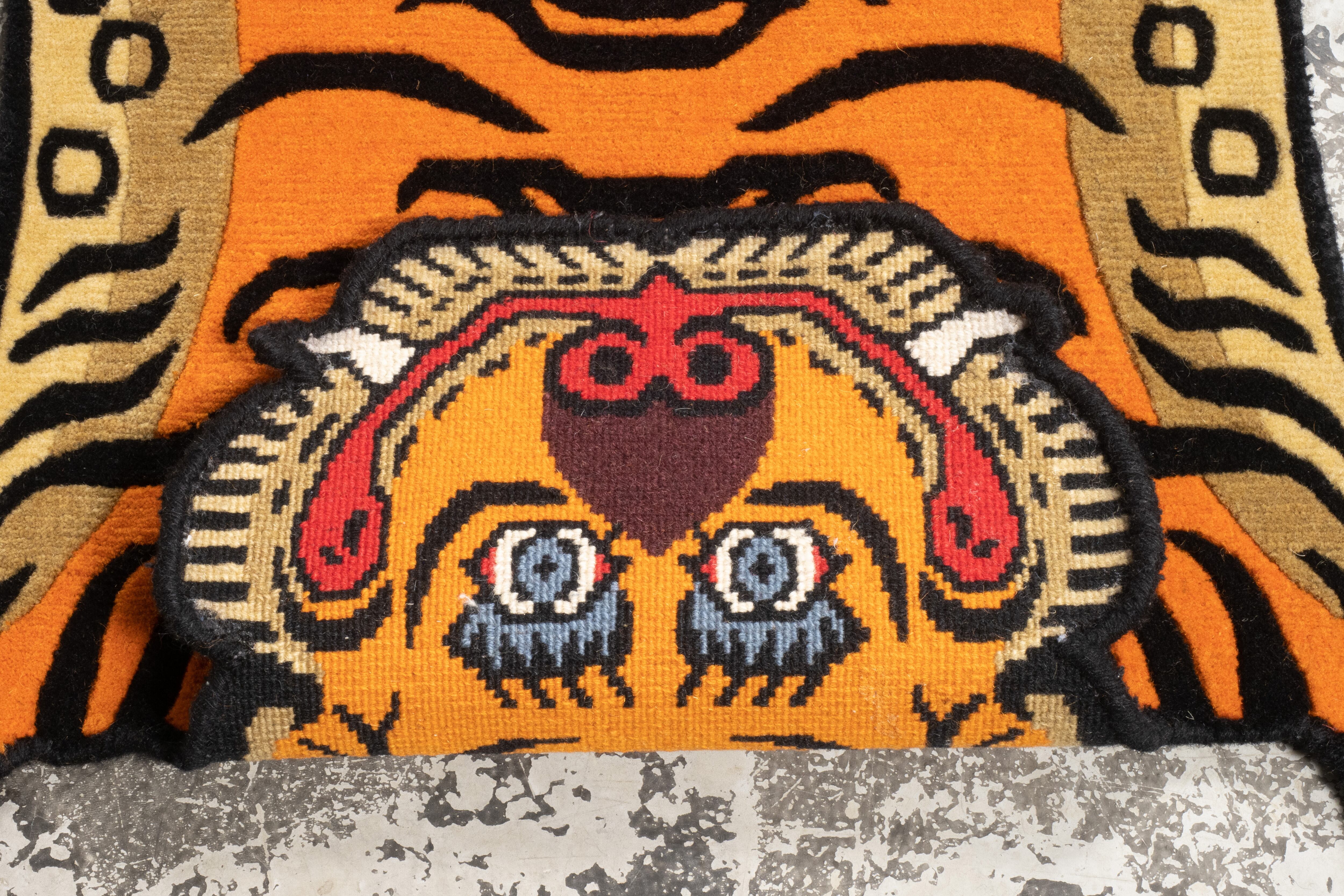 Tibetan Tiger Rug 《Sサイズ•ウール151》チベタンタイガーラグ