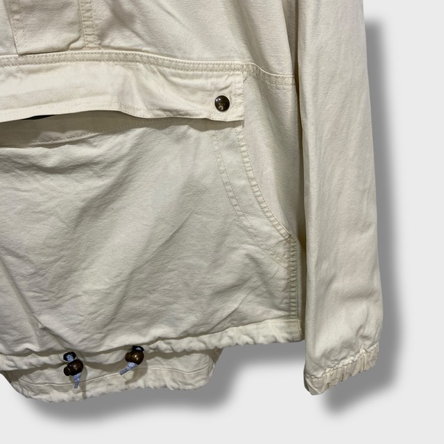 80s エディーバウアー アノラックパーカー コットンアノラック ホワイト XL