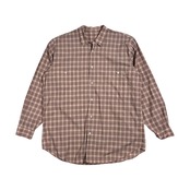 Papas パパス チェック 長袖 シャツ サイズ M /マルチカラー系 メンズ