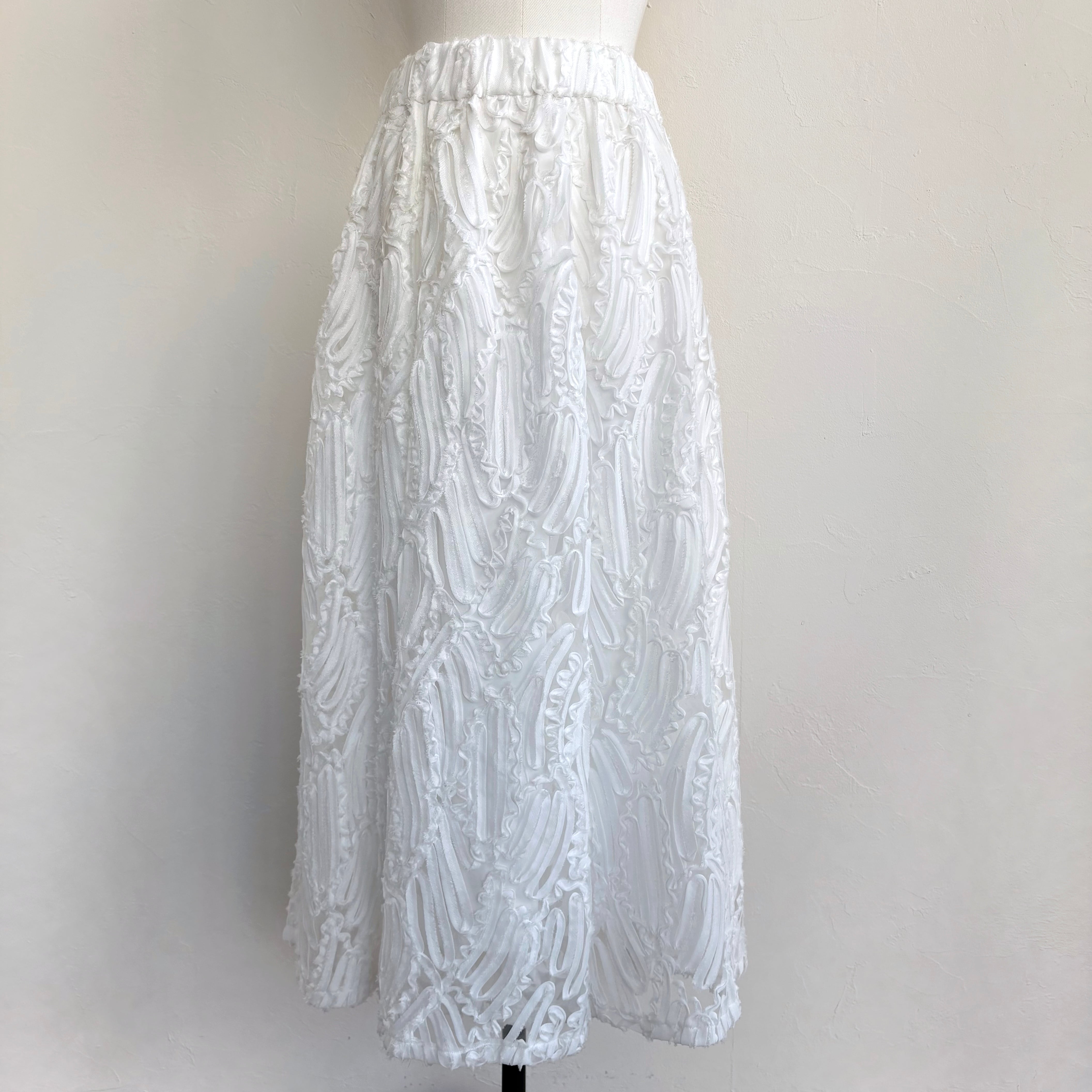 SYSORUS × akko3839 カットオフレースロングスカート B010-26 | SYSORUS