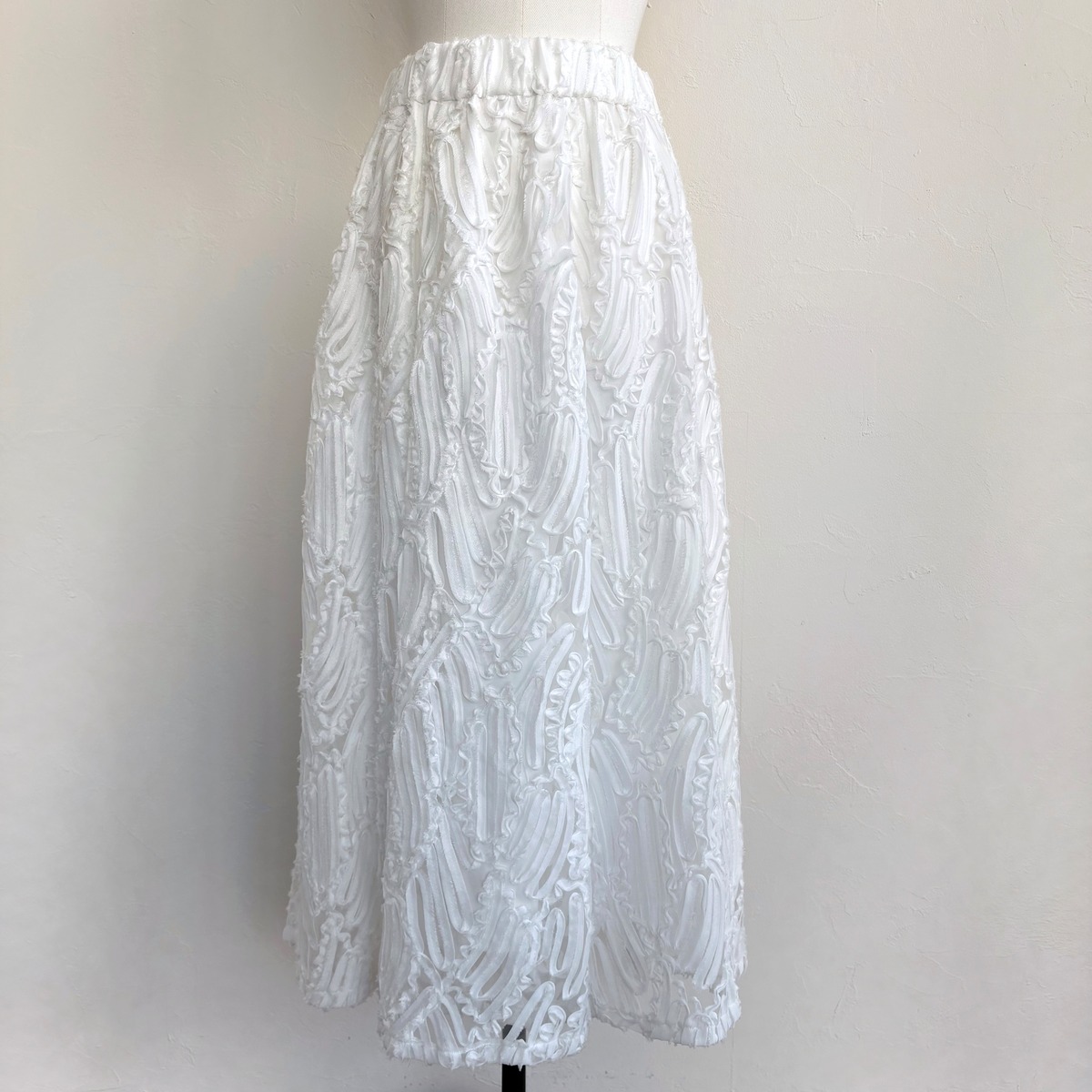 SYSORUS × akko3839 カットオフレースロングスカート B010-26 | SYSORUS