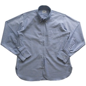 AL ZIP B.D SHIRT - SAX BLUE OXFORD