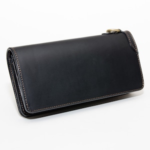 No.92　original LONG WALLET BLACK「イタリアンレザーウォレット　長財布」