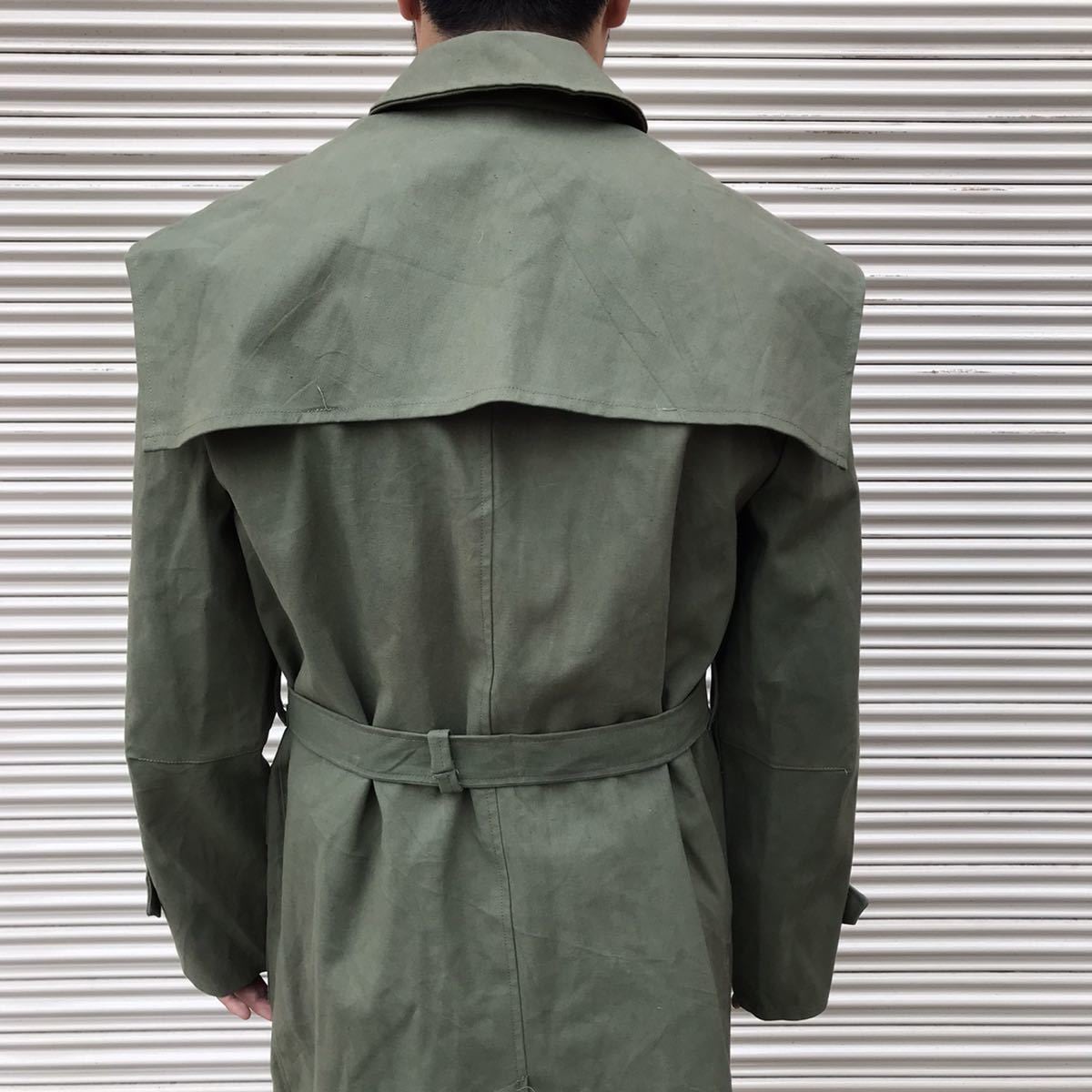 貴重 60s デッドストック ハンガリー軍 実物 ゴム引き フロック 貴重 60s デッドストック ハンガリー軍 実物 ゴム引き フロック