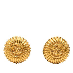シャネル ヴィンテージ ココマーク イヤリング ゴールド メッキ レディース CHANEL 【中古】