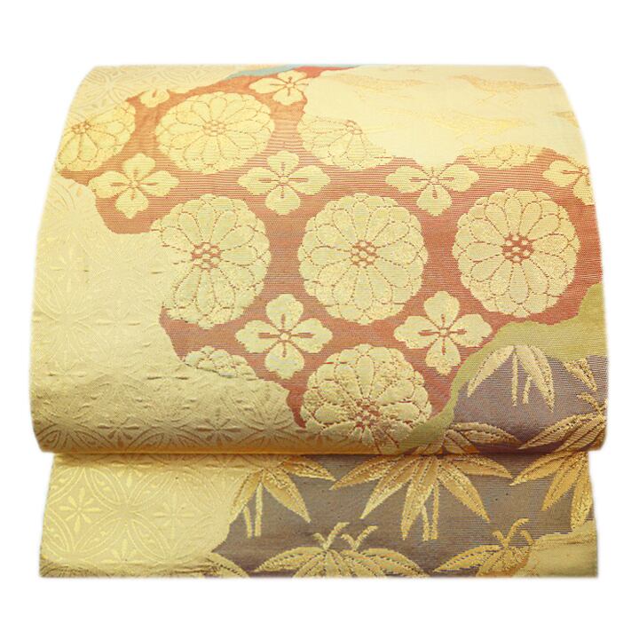 西陣織の名門【川島織物】 格調高いフォーマルに 美品の本袋帯〈銀座 一凛〉