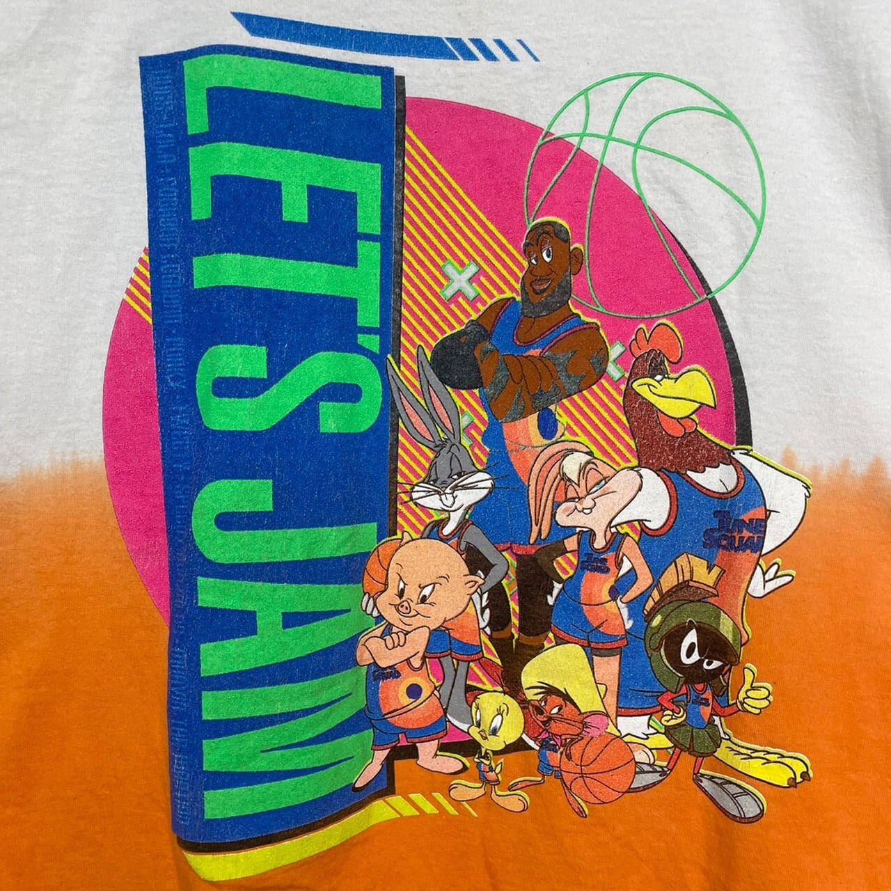 SPACE JAM 半袖Tシャツ L コットン100% プリント | 古着屋OLDGREEN 