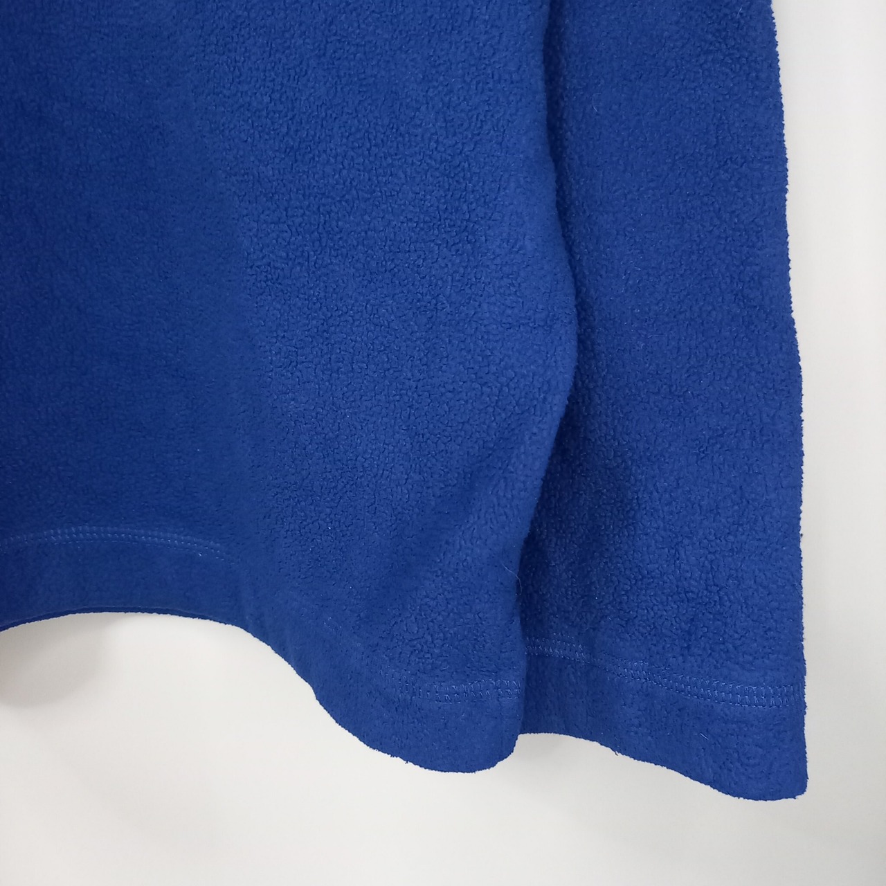 00s　パタゴニア　フリース　トレーナー　プルオーバー　無地　裏起毛　ブルー　M