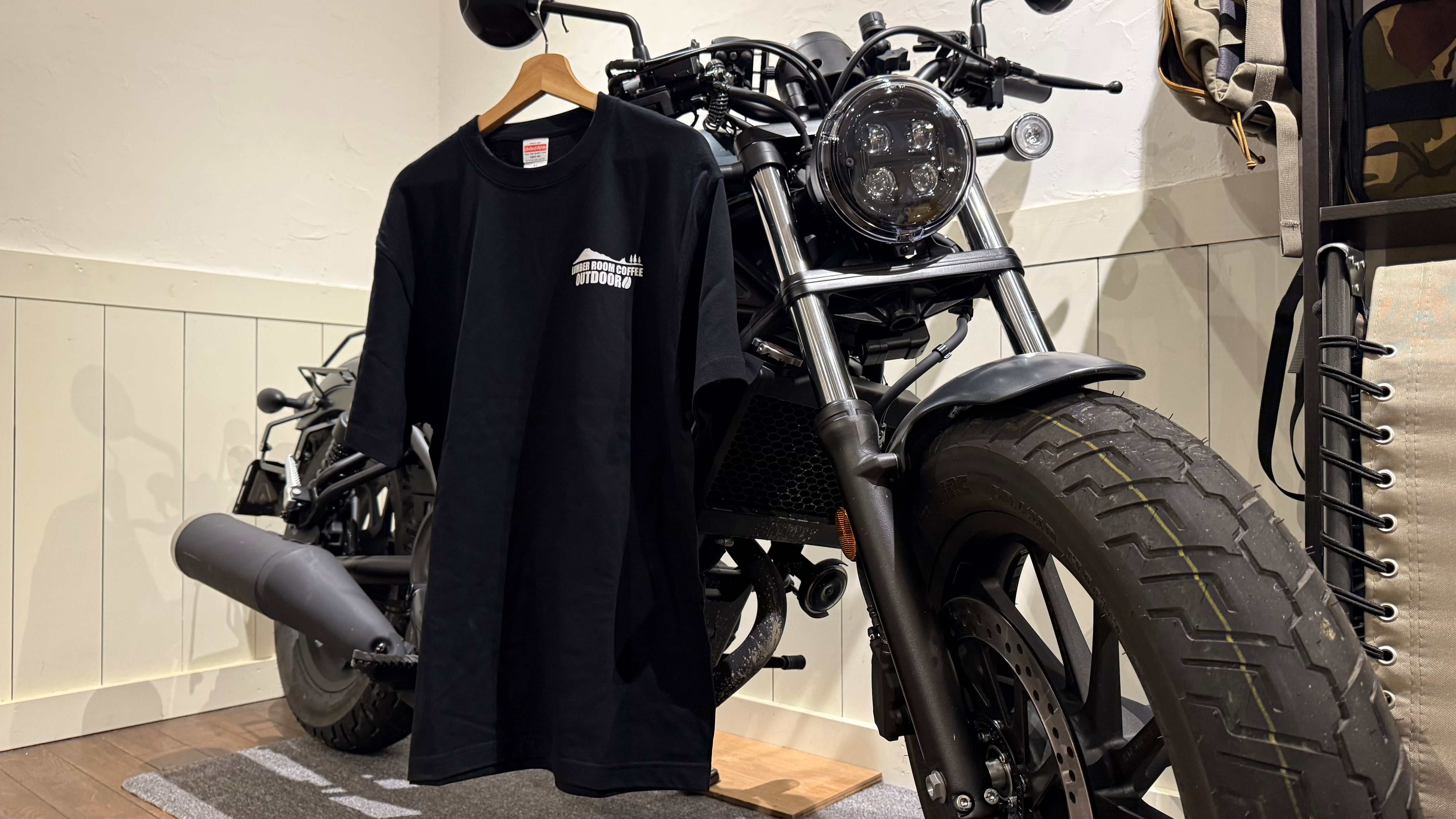 オリジナルコットンTシャツ（S、M、L、XL） | LUMBER ROOM COFFEE