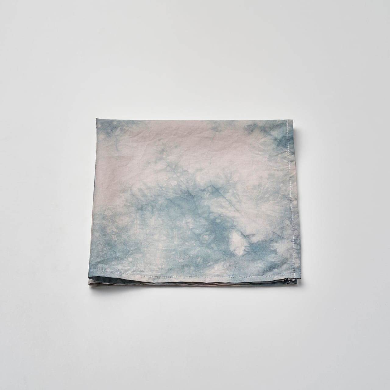 肌触りの良いハンカチ（グリーン）50cm×50cm | かねほしや