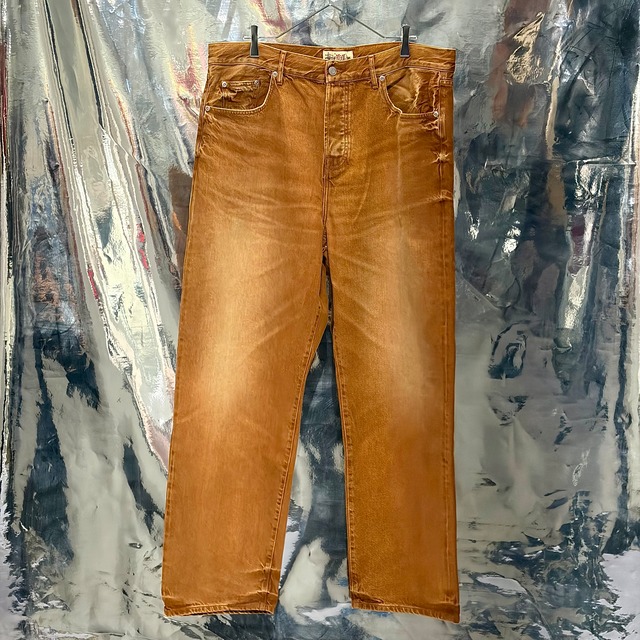 Stüssy BIG OL JEAN デニム パンツ ブラウン ステューシー