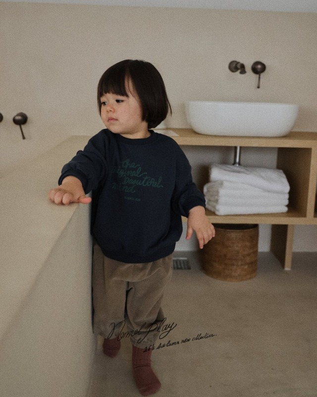 《予約》送料無料【normal play】Fine Corduroy Balloon Pants