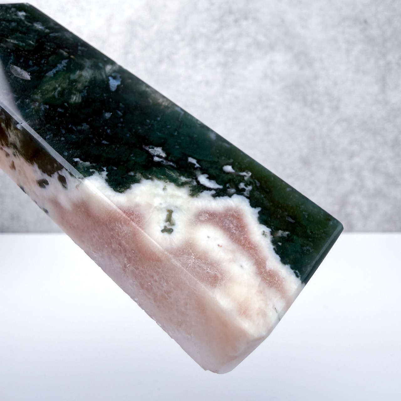ピンクモスアゲート タワー * Moss Agate * 天然石